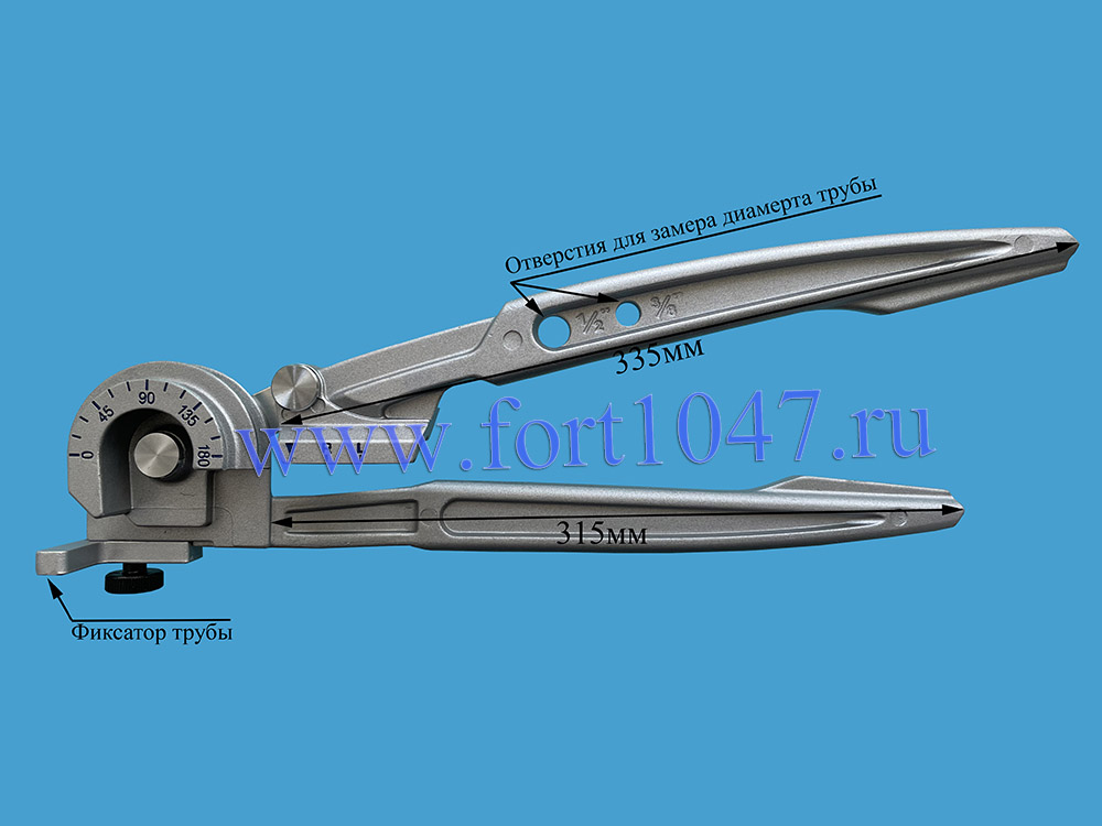 Трубогиб WK - 1012 - A (3/8" 1/2") 180°