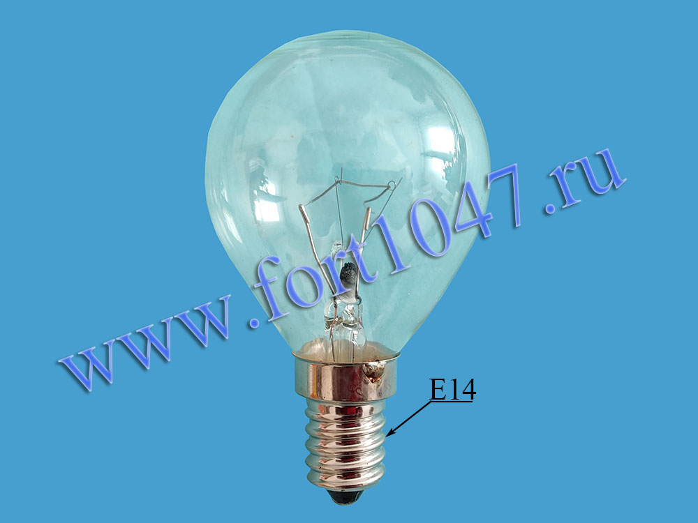 Лампа для духового шкафа 40W 220V E14 300°C G45 (CU4411, LMP110UN) большая