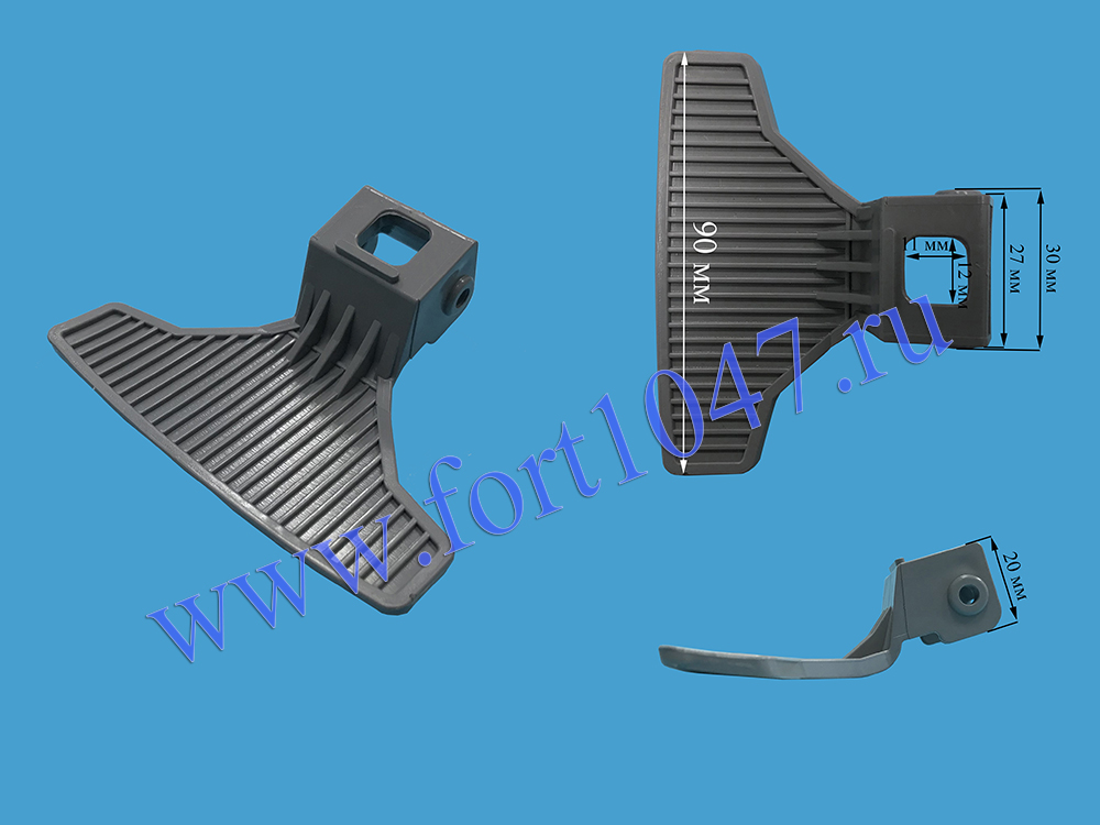 Ручка люка BEKO 2828780200 серая