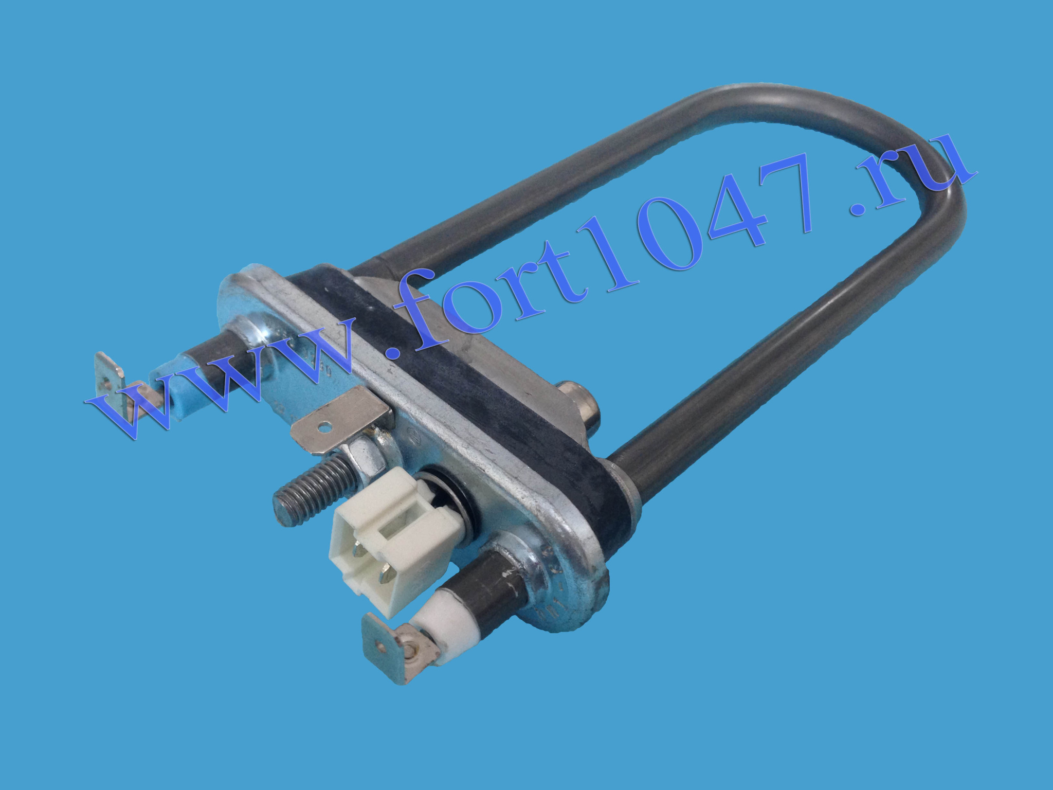 ТЭН 800W прямой L=150мм с датчиком (12 кОм) подкова